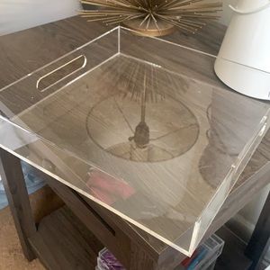 Acrylic Desk Tray